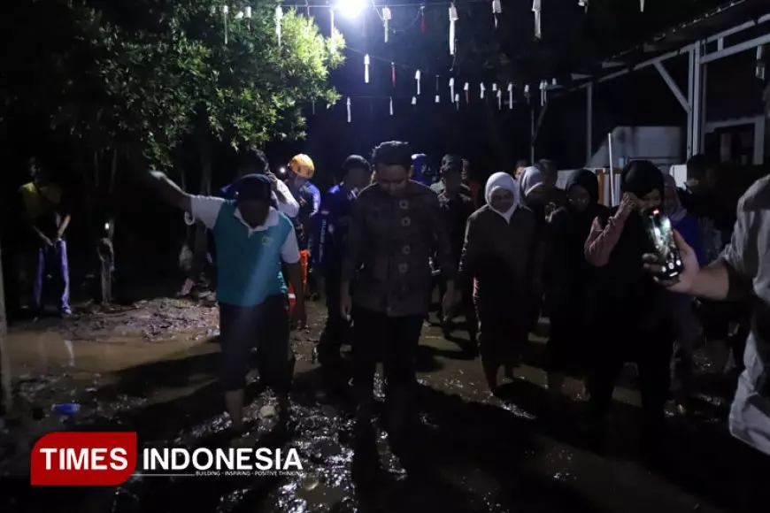 Bupati Jember Tinjau Lokasi Banjir di Tegalbesar, Soroti Posisi Perumahan di Bantaran Sungai