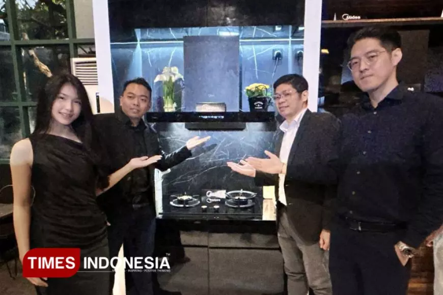 Transformasi Dapur Modern, Midea Kenalkan Koleksi Terbaru Built-In Gas Hob dan Cooker Hood