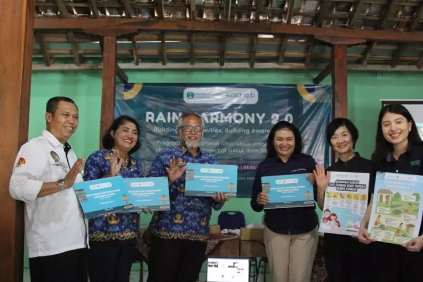 Kao Indonesia Dukung 18 Titik Baru Akses Air Bersih bersama Kao LIHF dan GIB