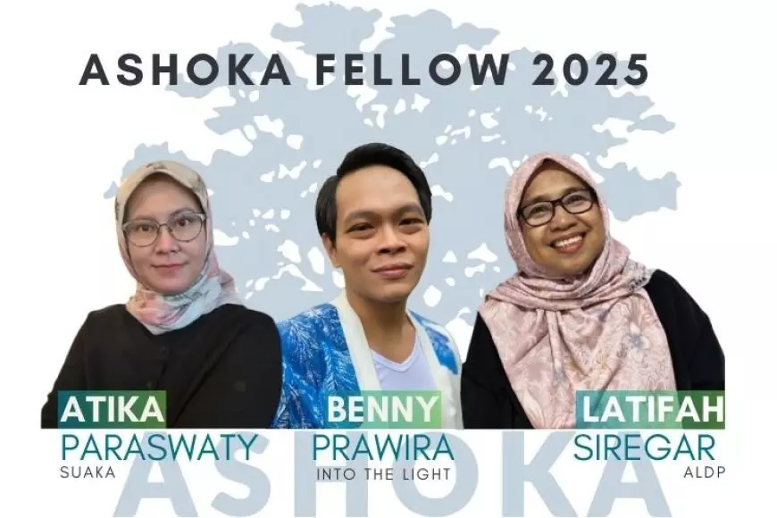 Tiga Pembaharu Indonesia Raih Ashoka Fellow 2025 atas Inovasi Sosial Berdampak