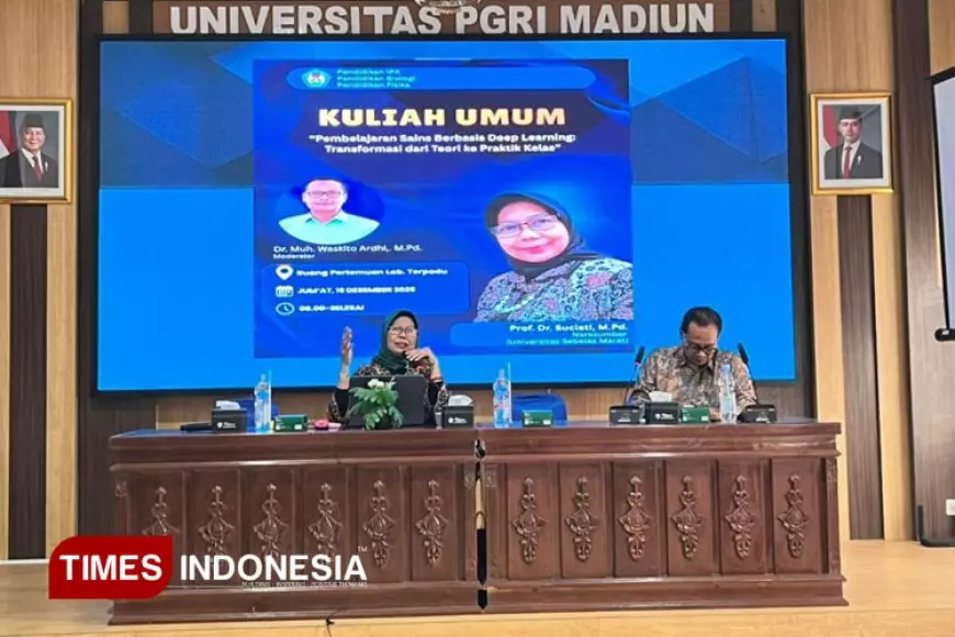 Kuliah Tamu UNIPMA Kupas Deep Learning, Dorong Transformasi Pembelajaran Sains di Kelas