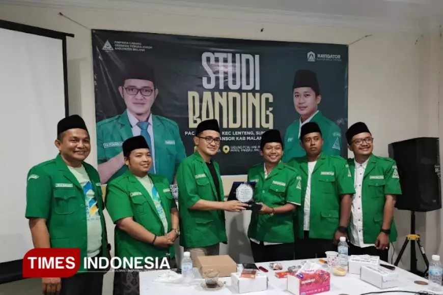 GP Ansor Lenteng Sumenep Belajar Pengelolaan Organisasi ke Ansor Kabupaten Malang