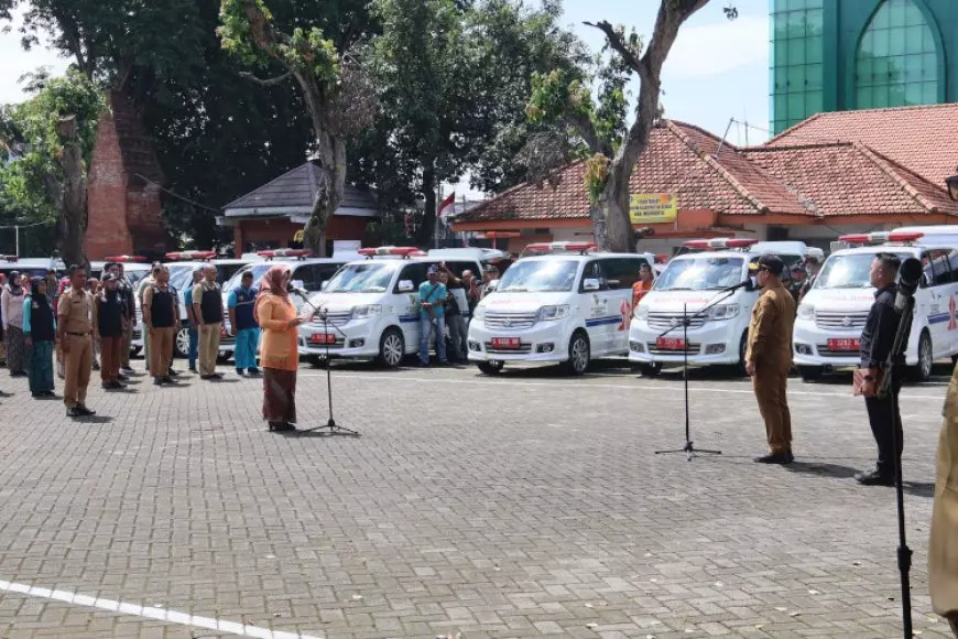 Pemkab Mojokerto Gelar Apel Siaga Armada Kesehatan Jelang Nataru 2026
