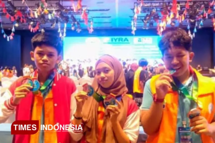 SMK Mutu Gondanglegi Raih 6 Medali di International Youth Robot Competition 2025 Shenzhen, China