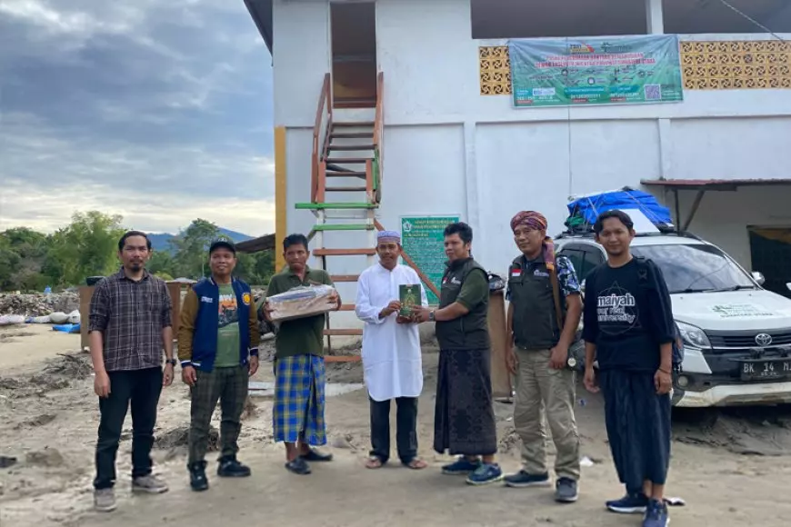 WIZSTREN Salurkan Bantuan Bencana di Aceh dan Sumatera, Pesantren Jadi Pusat Pemulihan