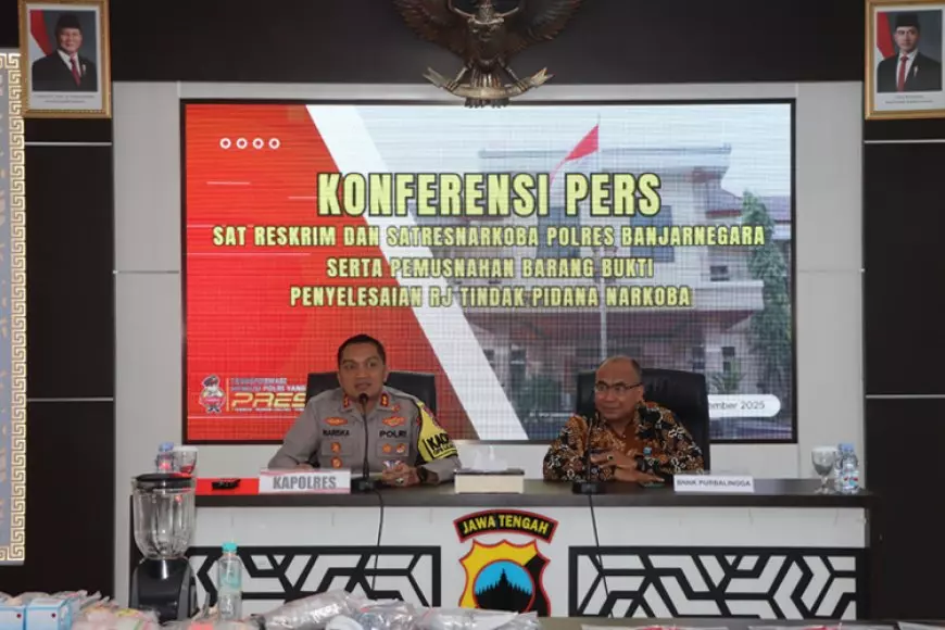 Polres Banjarnegara Ungkap 120 Kasus Sepanjang Tahun 2025, Ini Rinciannya