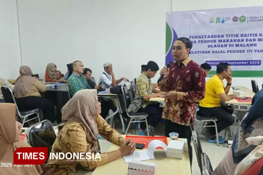Kaleidoskop Unisma 2025 dalam Pelatihan Halal untuk UMKM
