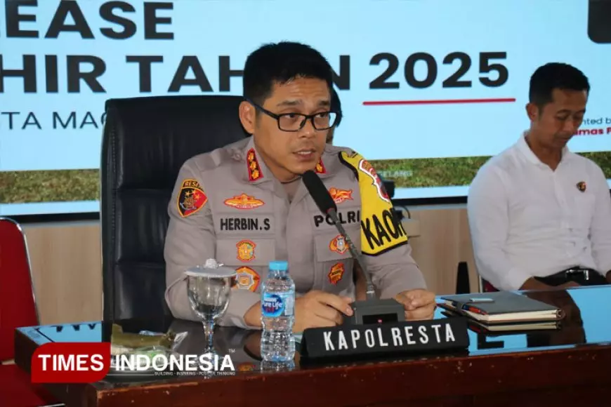 Evaluasi Kinerja 2025, Kapolresta Magelang Herbin Sianipar Paparkan Capaian Strategis