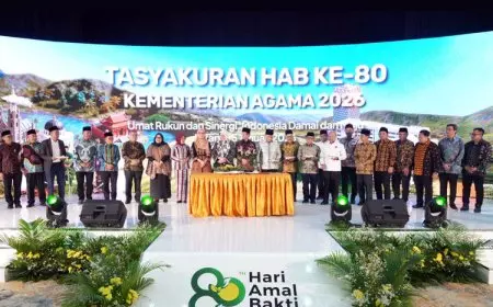 Kemenag Rayakan HAB ke-80 Dengan Sederhana, Dana Difokuskan untuk Korban Bencana