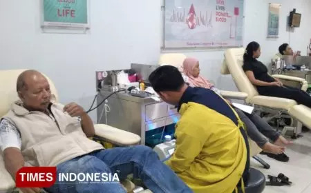 Jaga Stok Darah, PMI Jember Beri Beras 2,5 Kg bagi Pendonor