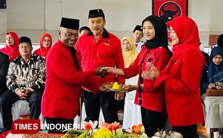 Momentum HUT ke-53, PDI Perjuangan Magetan Panaskan Mesin Partai