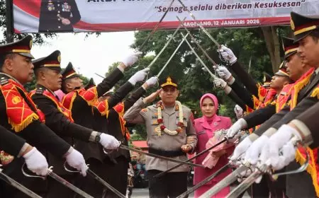 AKBP Dikri Olfandi Resmi Jabat Kapolres Magelang Kota, Gantikan AKBP Anita Indah