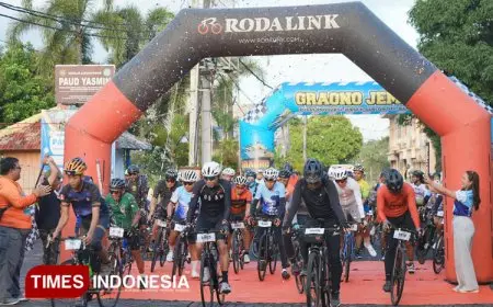 Ridevolution1100 Sukses Digelar, Mahasiswa Ilmu Komunikasi Unmuh Jember Kampanyekan Sport Tourism