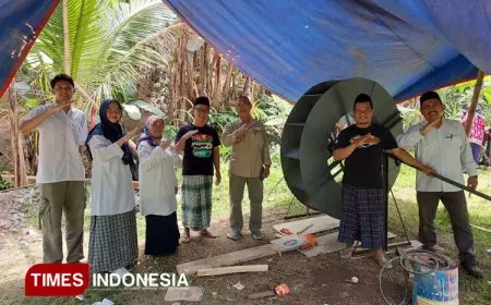 Tim Dosen UNISMA Optimasi PLTMH Pesantren Lembah Kemuning Tingkatkan Efisiensi Energi Terbarukan