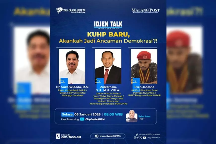 KUHP Baru jadi Polemik Nasional, Ini Kata Akademisi UWG Malang