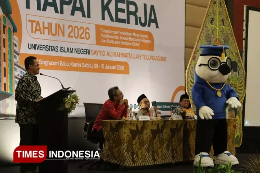 Launching VIGO di Raker 2026, Rektor Paparkan Target Kinerja dan Filosofi Maskot UIN SATU Tulungagung
