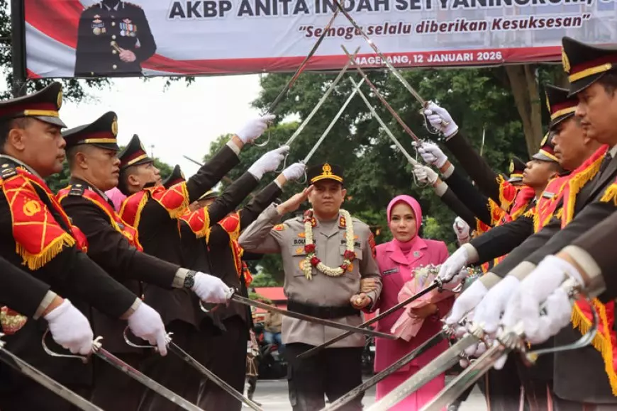 AKBP Dikri Olfandi Resmi Jabat Kapolres Magelang Kota, Gantikan AKBP Anita Indah