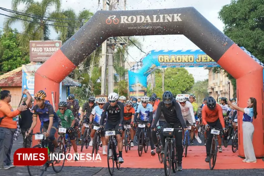 Ridevolution1100 Sukses Digelar, Mahasiswa Ilmu Komunikasi Unmuh Jember Kampanyekan Sport Tourism