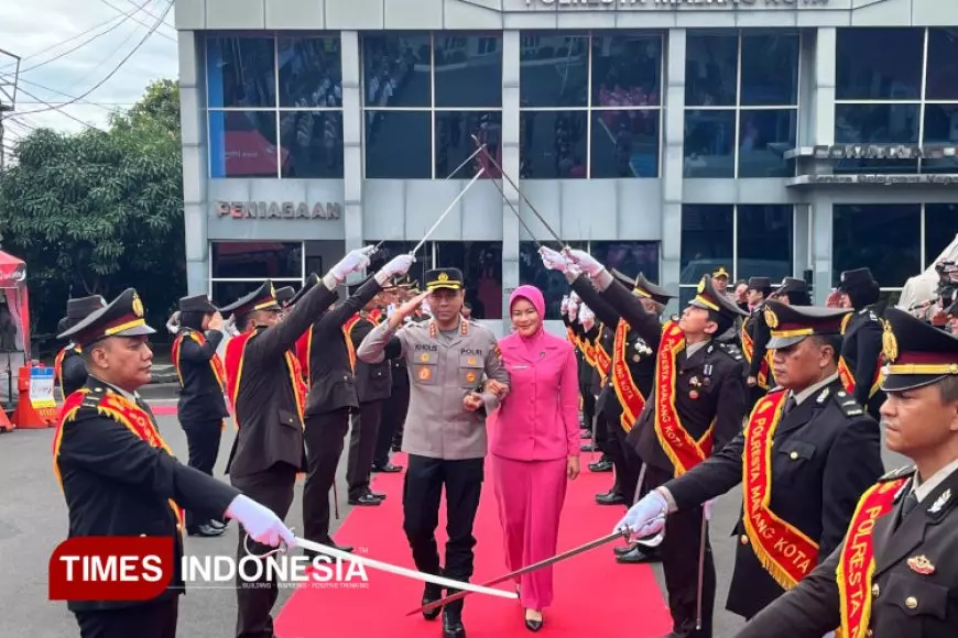 Kombes Pol Putu Kholis Aryana Resmi Jabat Kapolresta Malang Kota, Tegaskan Komitmen Junjung HAM