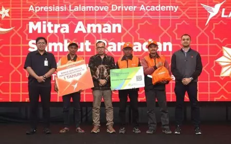 Lalamove Tegaskan Komitmen Kesejahteraan Mitra Driver Teladan Melalui Pemberian BPJS Ketenagakerjaan dan Bonus Hari Raya