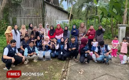 Dorong Kemandirian Ekonomi, Mahasiswa KSM UNISMA dan Ibu PKK Tanam Jahe di Dusun Konang
