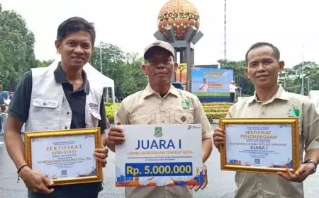 Bank Sampah Binaan MPMX Dinobatkan Sebagai yang Terbaik di Kota Tangerang