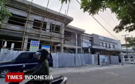 DBHCHT Rp8 Miliar Cair, RSUD dr Darsono Pacitan Kebut Rampungkan Gedung Rawat Jalan Tahap III
