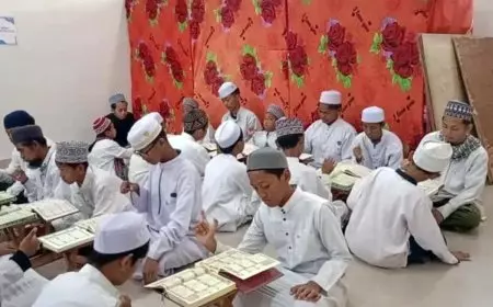 Pesantren Tuli Darul Ashom Sleman Terapkan Metode Madinah, Santri Setor Hafalan ke Masjid Nabawi