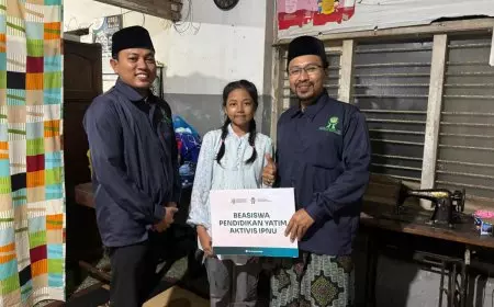 Rayakan Harlah ke-72, MA IPNU Banyuwangi Bagikan Beasiswa untuk Anak Yatim