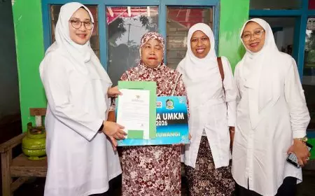 Dongkrak UMKM Naik Kelas, Bupati Banyuwangi Kembali Salurkan Program Wenak