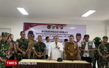 Zulkifli Hasan Tinjau KKMP Candirenggo Malang, Target 20 Ribu Kopdes Rampung Juni 2026