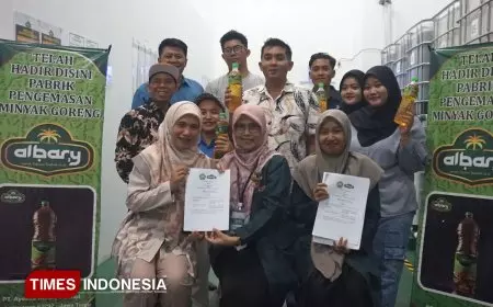 PT Ayehsa Albary Palmol Resmi Memperoleh Sertifikat Halal dari BPJPH