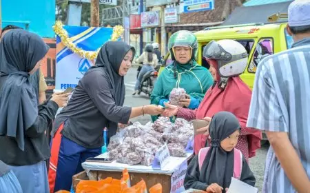 Jaga Stabilitas Harga, Perumda Banjarnegara Gelar Pasar Murah