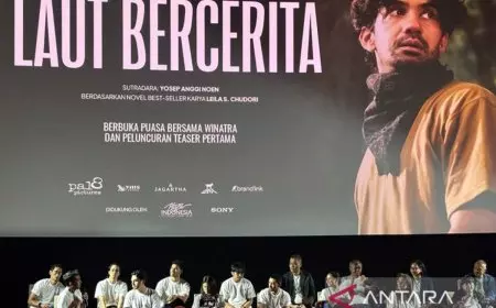 Reza Rahadian Hidupkan “Laut Bercerita”, Bangun Ikatan Winatra dari Obrolan Receh