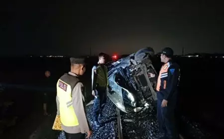 KA Pandalungan Tabrak Mobil di Grobogan, Tiga Warga Jepara Meninggal Dunia