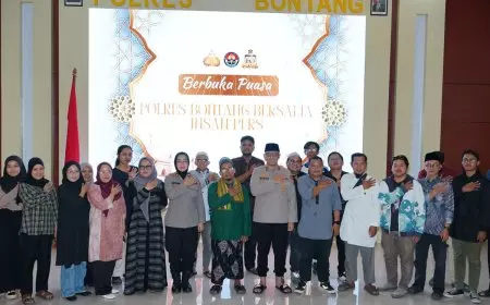 Polres Bontang Pererat Sinergi dengan Insan Pers