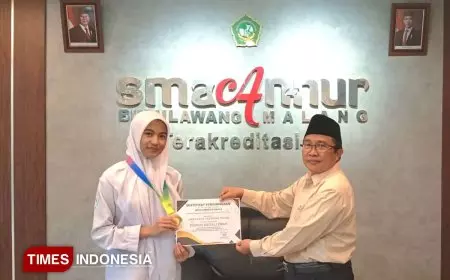 Anatasya Febriane Putri Sabet Medali Emas Kimia di DIPO Competition 8.0
