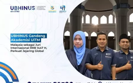 UBHINUS Gandeng Akademisi UiTM Malaysia Sebagai Juri Internasional RRB 1447 H, Perkuat Jejaring Global