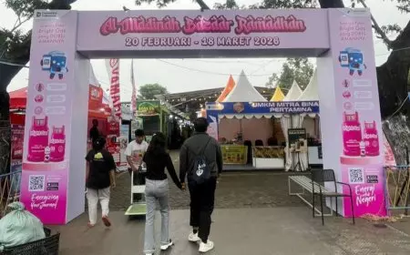 Pertamina Patra Niaga Bersama Bright Gas Semarakkan Bazaar Ramadan di Al-Akbar Surabaya