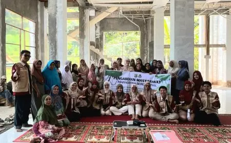 Program Mahasiswa Berdampak UNAND 2026 Perkuat Pemulihan Ekonomi Nagari Sipinang Pascabanjir