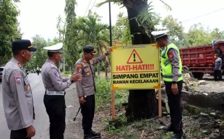 Polres Kulon Progo Petakan Titik Rawan Kecelakaan di Jalur Alternatif Mudik ke Magelang
