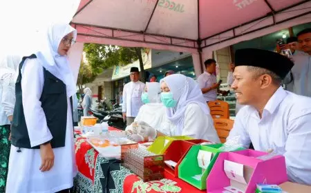 Pastikan Keamanan Pangan, Puluhan Pasar Takjil Ramadan di Banyuwangi Disisir