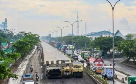 1.581 Km Jalan Nasional di Jateng Siap Dilalui Arus Mudik dan Balik Lebaran