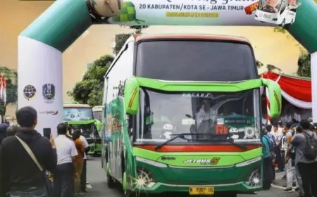 Dishub Jatim Buka Pendaftaran Mudik Gratis 2026, Ini Jadwal dan Syaratnya