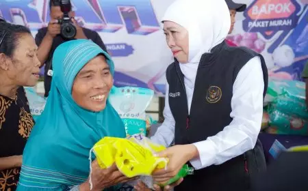Pasar Murah Pemprov Jatim Sambangi Banyuwangi, Jaga Daya Beli Masyarakat Jelang Idul Fitri