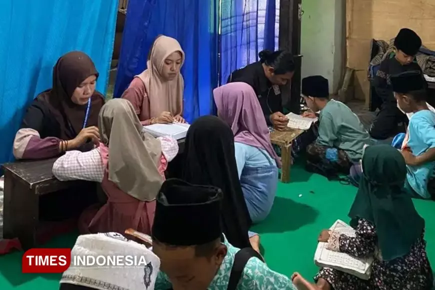 Inspiratif! Mahasiswa KSM 44 UNISMA Ubah Suasana Mengaji Jadi Lebih Seru dan Bermakna