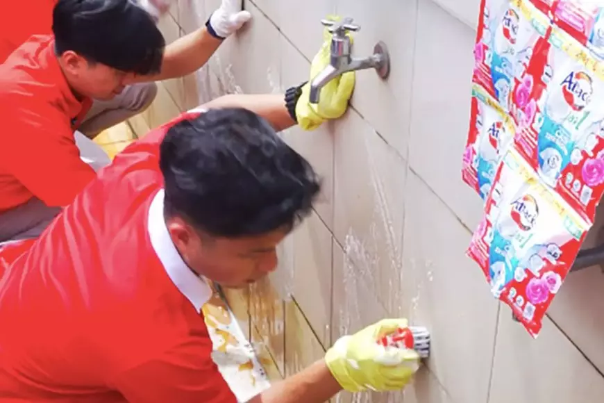 Gerakan Bersihkan Masjid dan Perlengkapan Ibadah Bersama Attack Jaz1 Serbaguna