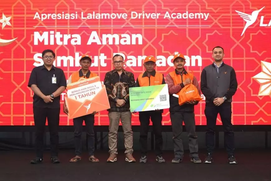 Lalamove Tegaskan Komitmen Kesejahteraan Mitra Driver Teladan Melalui Pemberian BPJS Ketenagakerjaan dan Bonus Hari Raya