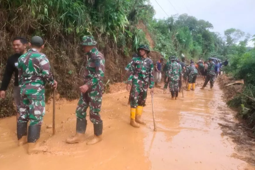 Hujan Deras Picu Longsor di Ngrayun Ponorogo, Akses Baosan Lor–Baosan Kidul Sempat Lumpuh
