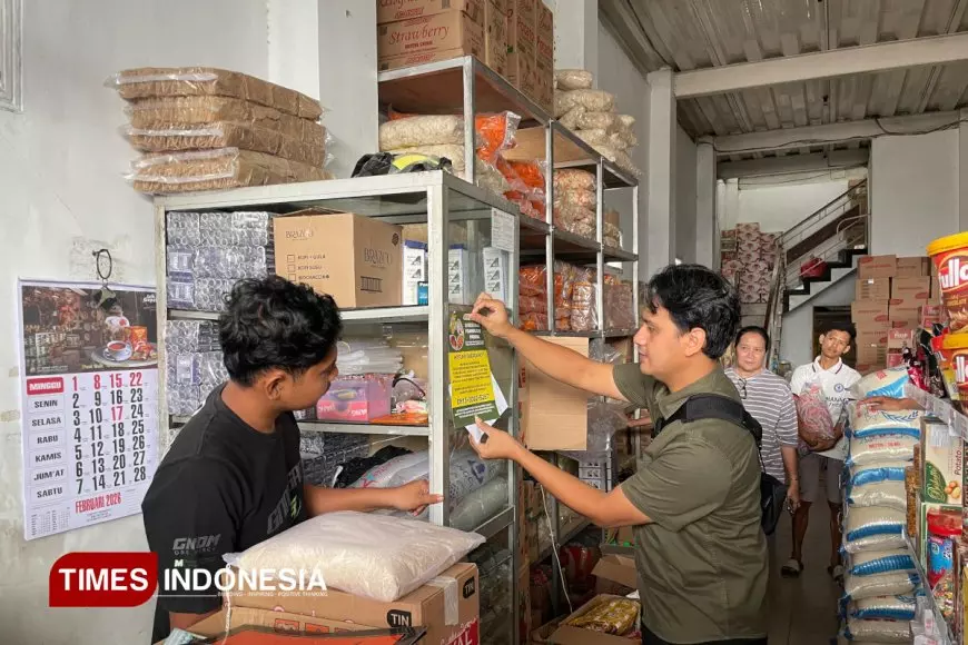 Sosialisasi HET Sembako di Pasar Minulyo, Polres Pacitan: Ada Pelanggaran Laporkan